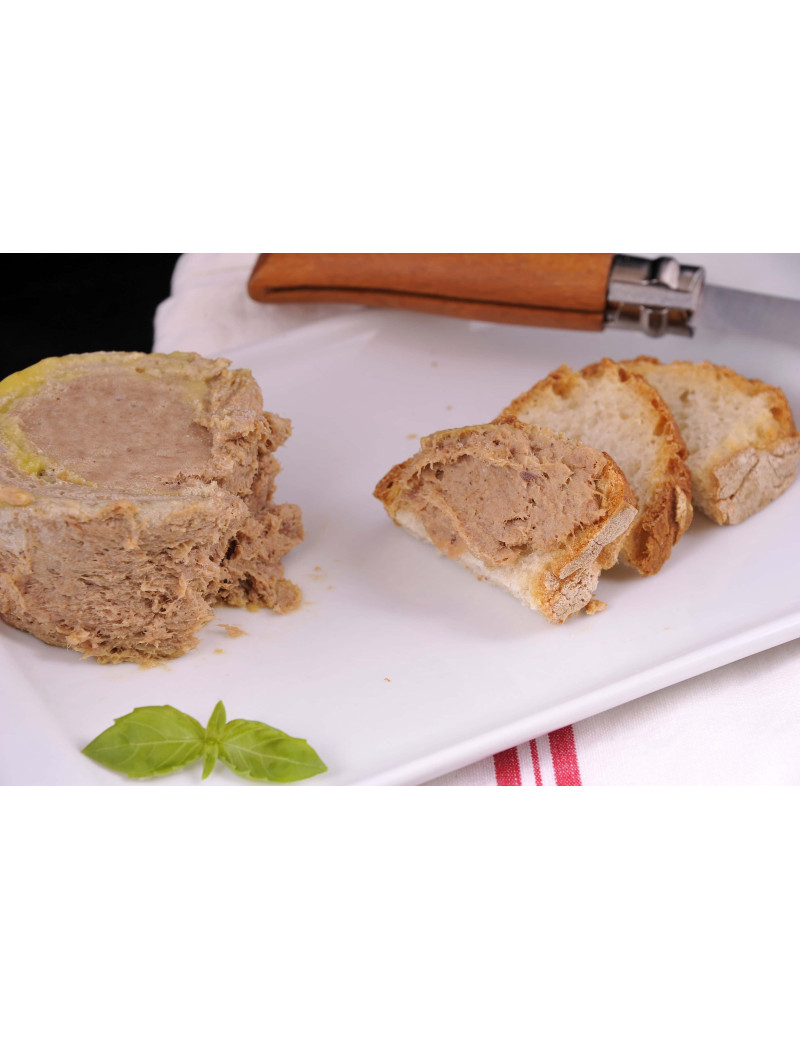 Pâté au foie gras de canard Maison Dufrexe