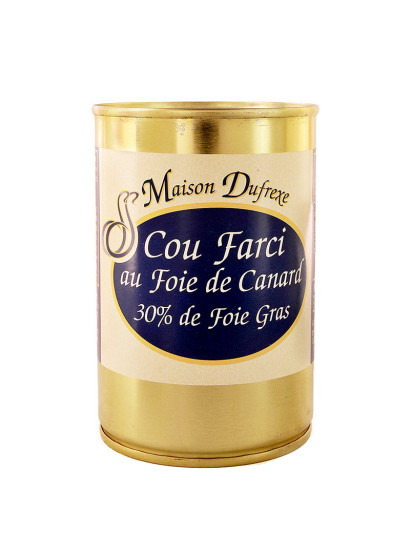 Cou farci au foie gras de...