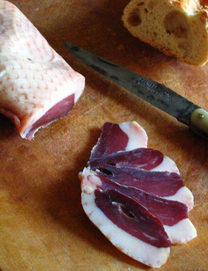 Jamón de pato