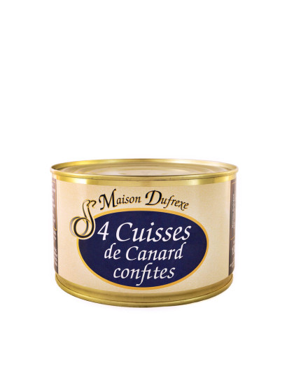 4 Cuisses de Canard Confites