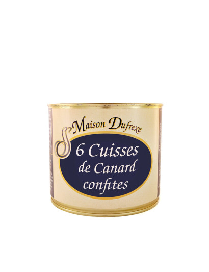 6 Cuisses de Canard Confites